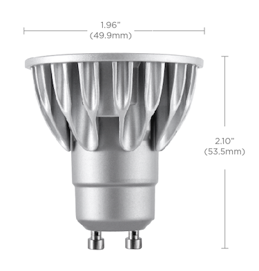 LED SORAA VIVID 01123 MR16 GU10 2700k 25° SM16GA-07-25D-927-03 Lamp Light Bulb 