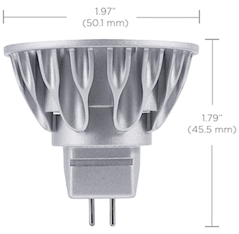 AMPOULE LED GU10 2700K 600 LUMENS 7.5W 36° CRI 90 BRILLANT